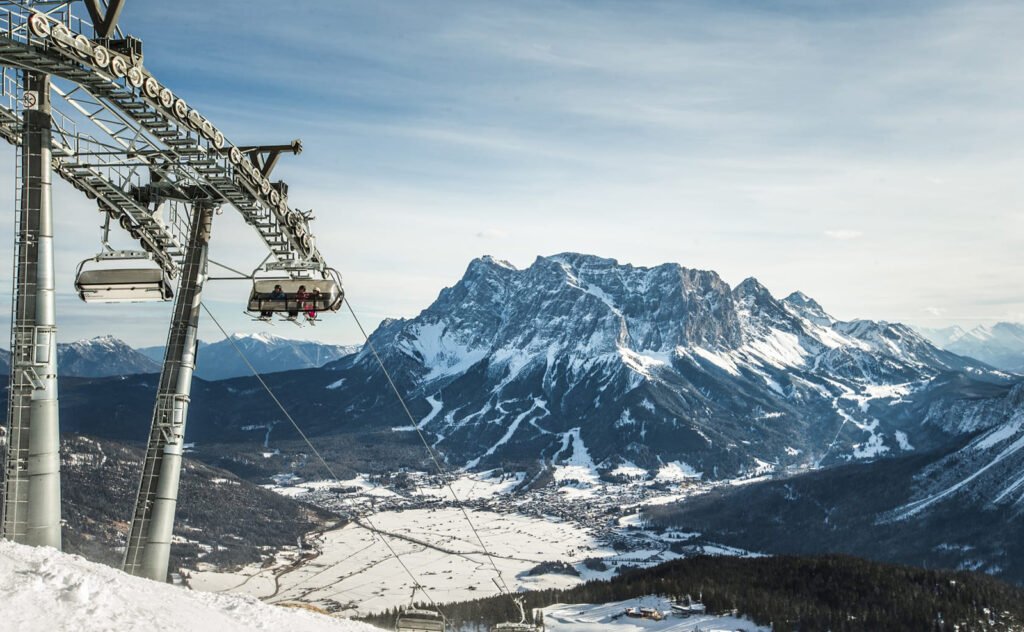 ski,resort,madonna,di,campiglio.panoramic,landscape,in,the,winter,time